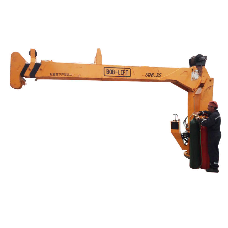 8 Ton Telescopic Boom Marine Crane