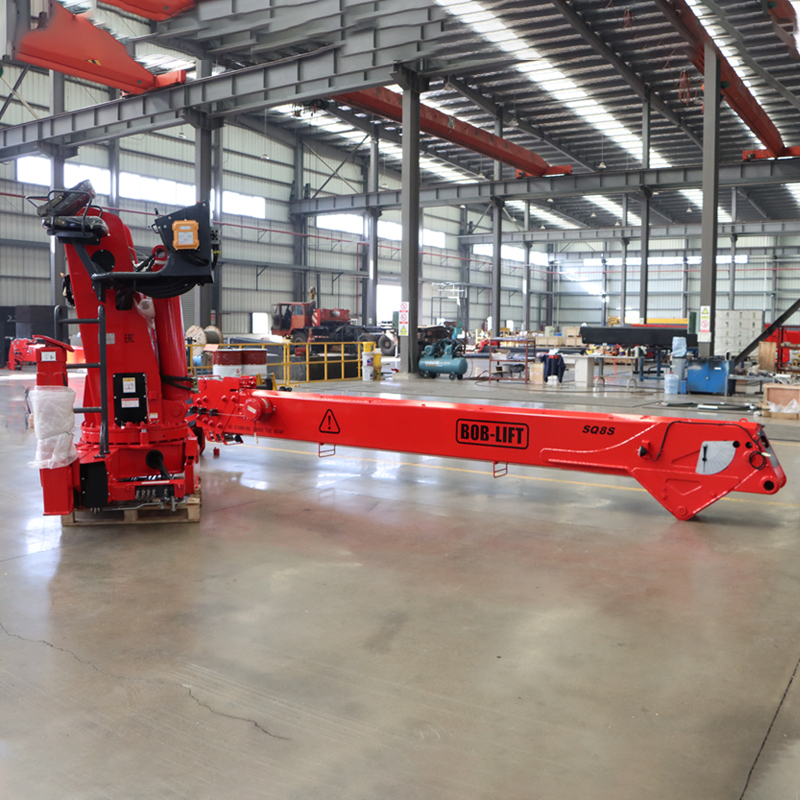 8 Ton Telescopic Boom Truck Mounted Crane