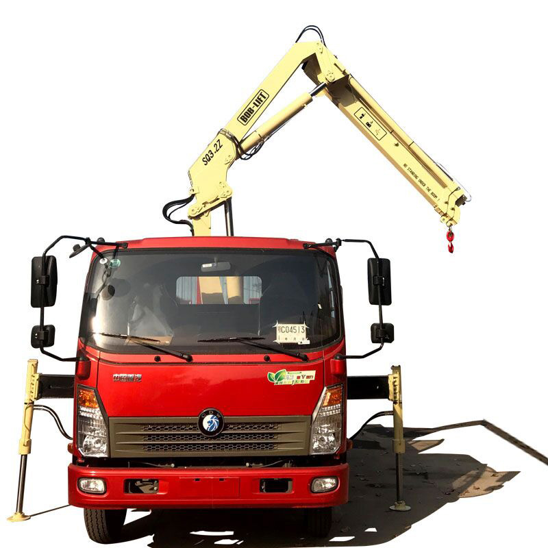 3.2 Ton Knuckle Boom Truck Mounted Crane