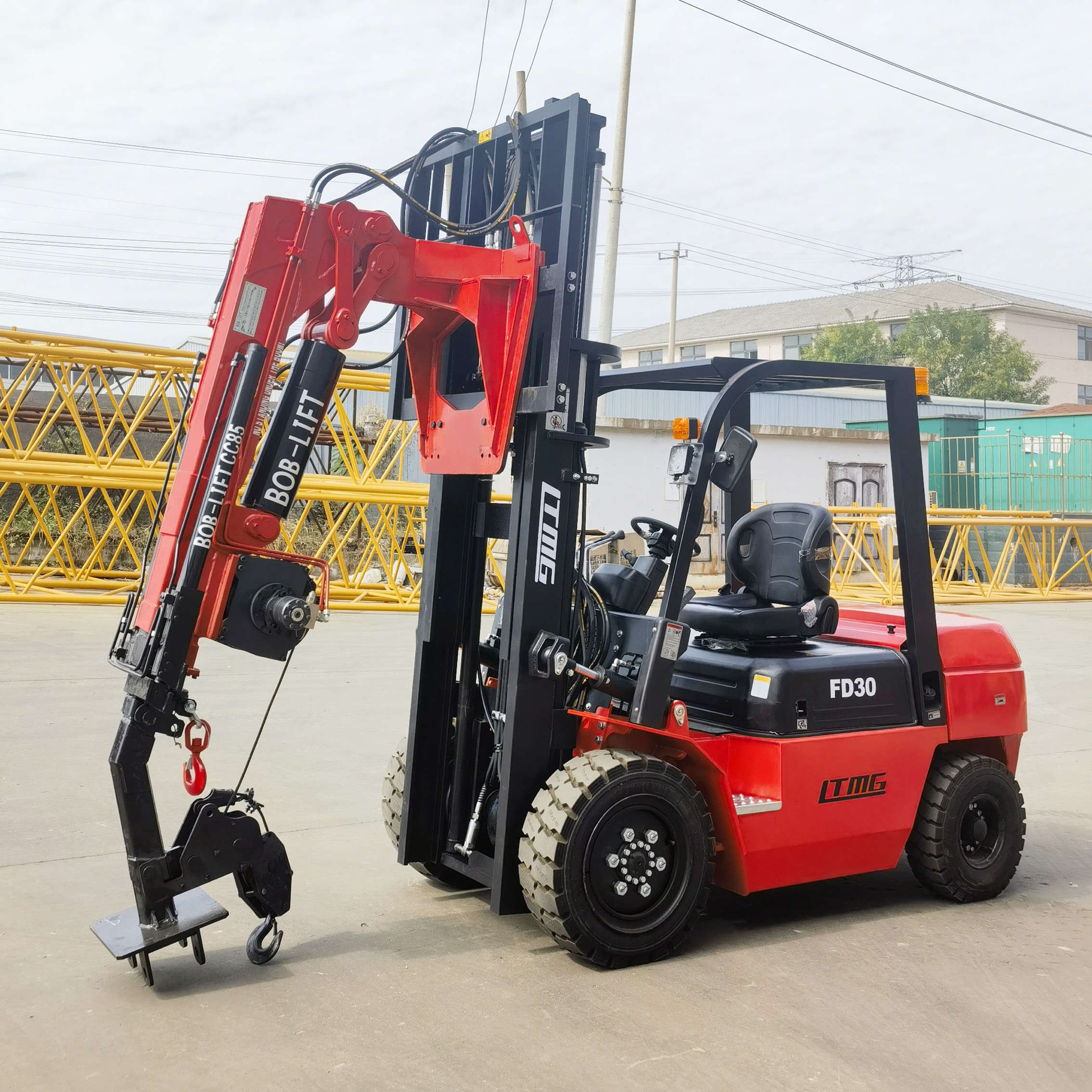 7 Ton Forklift Fly Jib Crane