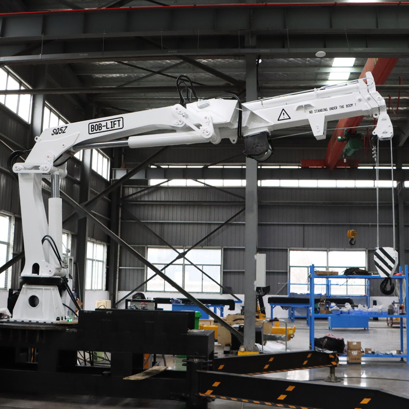 5 Ton Knuckle Boom Marine Crane