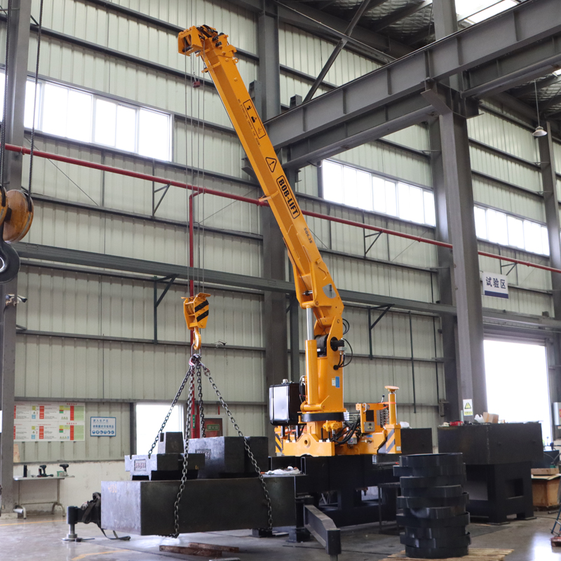 6.3 Ton Telescopic Boom Truck Mounted Crane