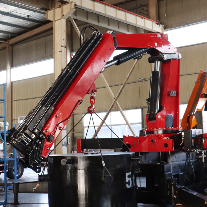 10 Ton Knuckle Boom Truck Mounted Crane