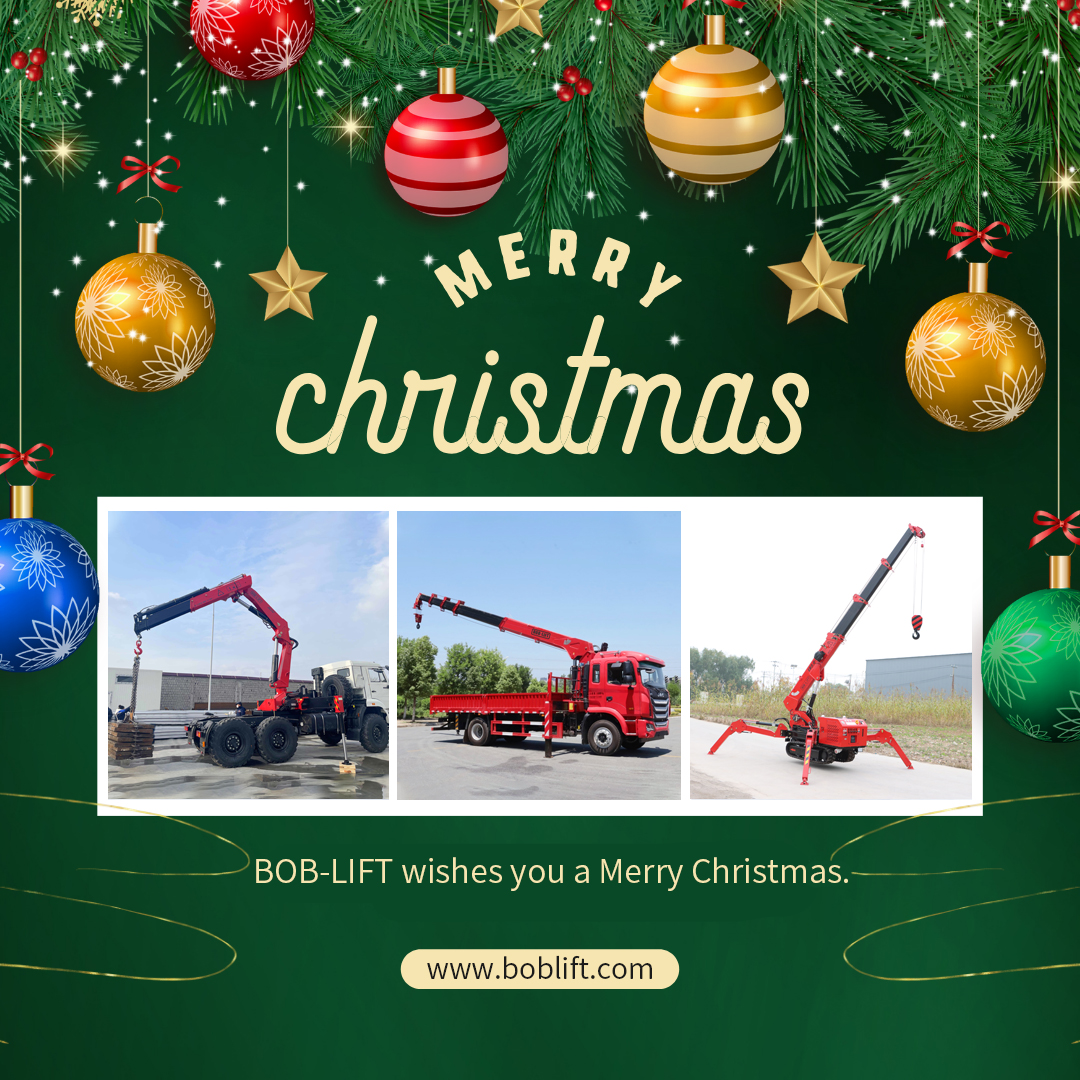  Celebrate the Spirit of Christmas with BOBLIFT Cranes