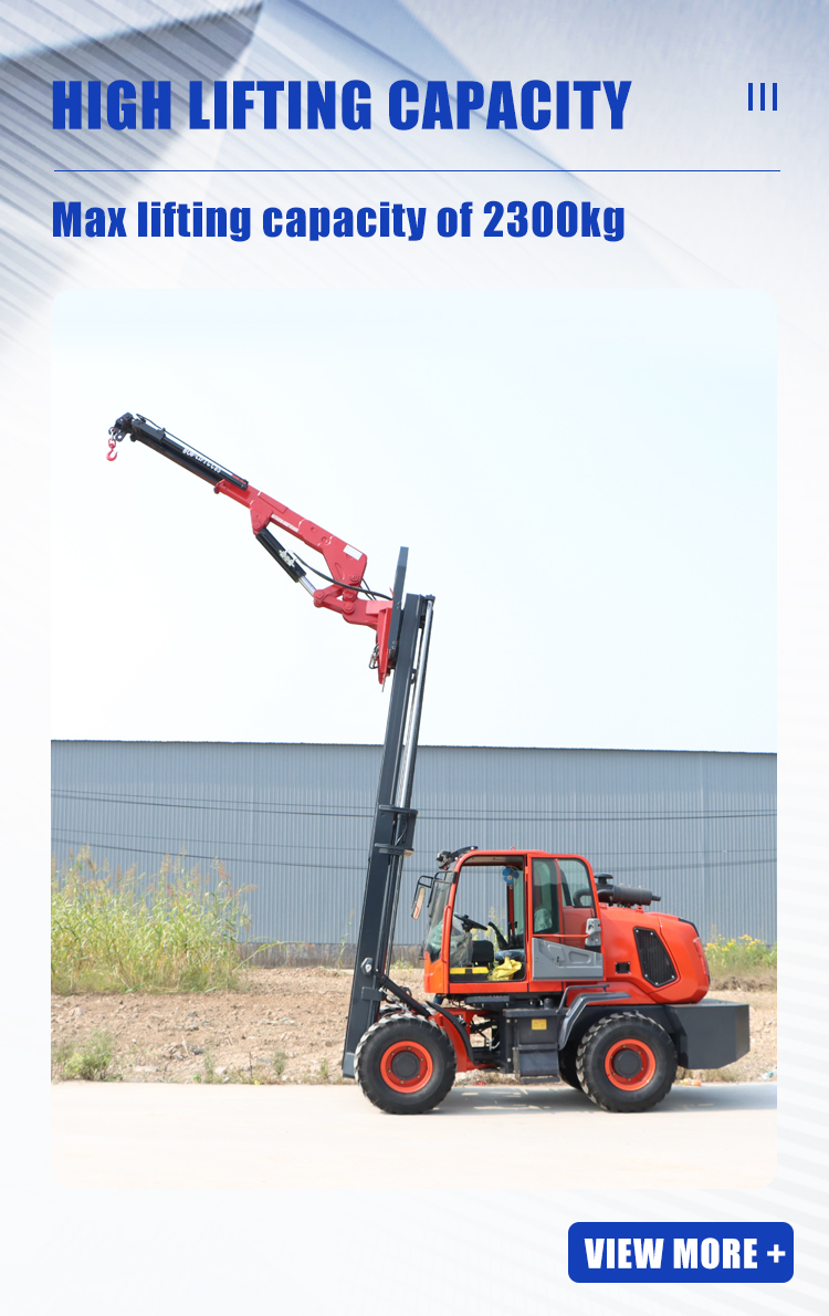 thumbnail image 2 of 6000LB Adjustable Forklift Mobile Crane Jib Boom With 2 Hooks – 3 Ton Capacity 2 of 5