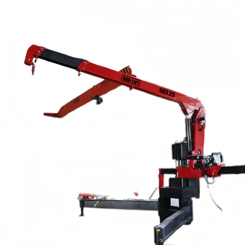 3.2 Ton Telescopic Boom Truck Mounted Crane
