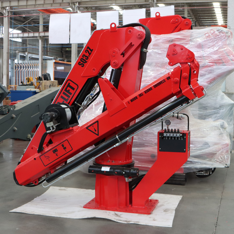 3.2 Ton Knuckle Boom Marine Crane