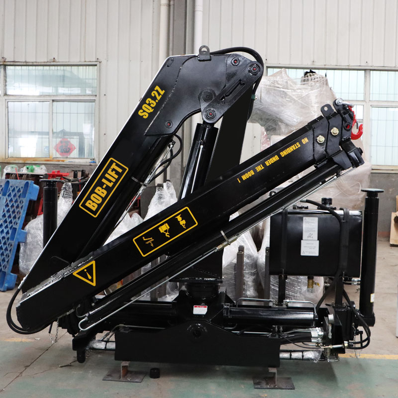 3.2 Ton Knuckle Boom Truck Mounted Crane