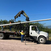 6.3 Ton Knuckle Boom Truck Mounted Crane
