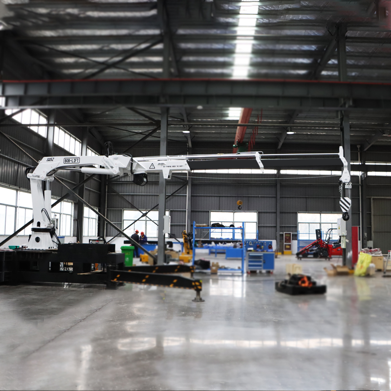 5 Ton Knuckle Boom Marine Crane