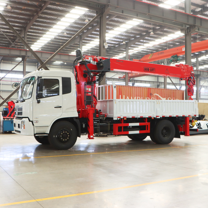 10 Ton Telescopic Boom Truck Mounted Crane