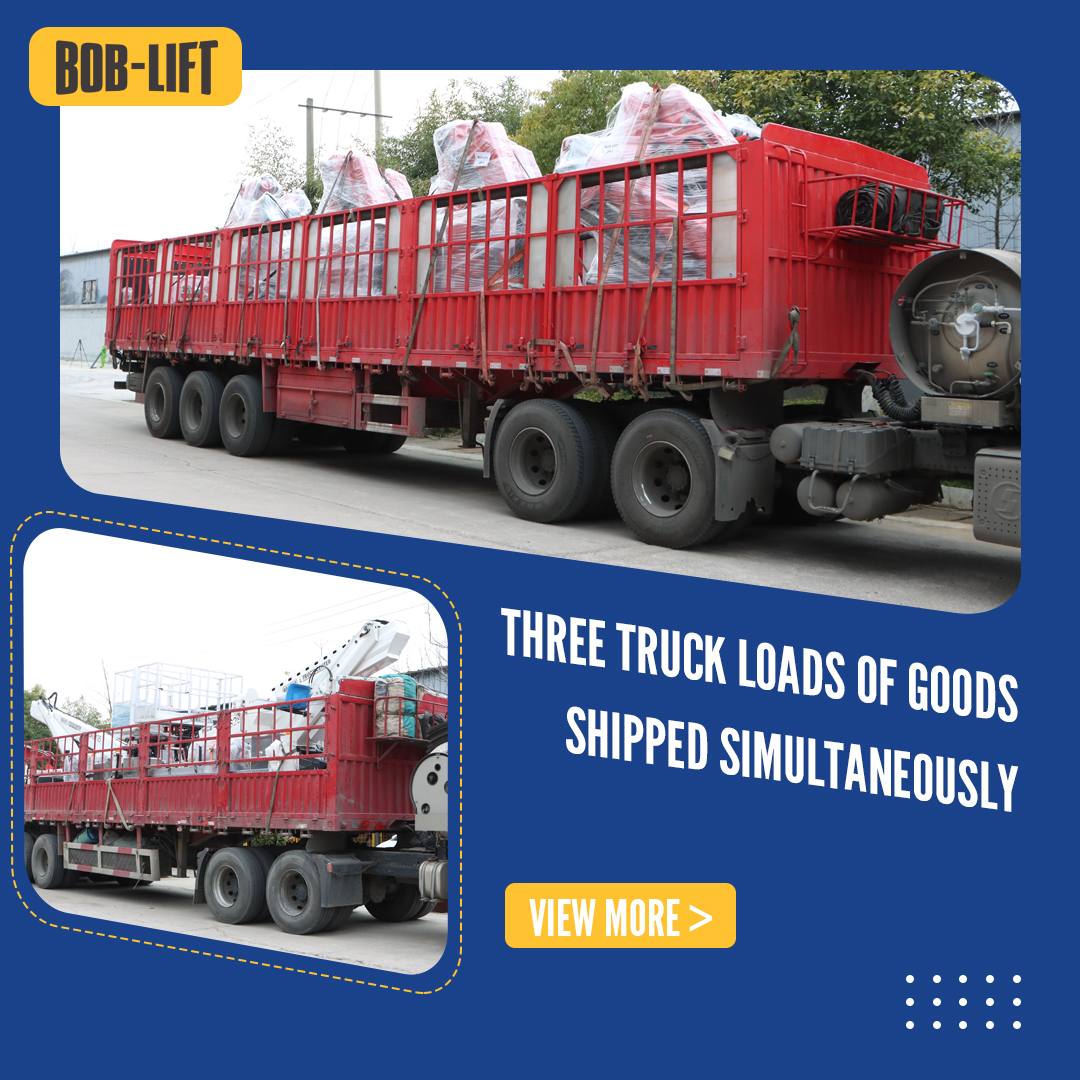 BOB-LIFT Truck-mounted Cranes Dispatched in Batches Chasing for The Trust of Our Customers