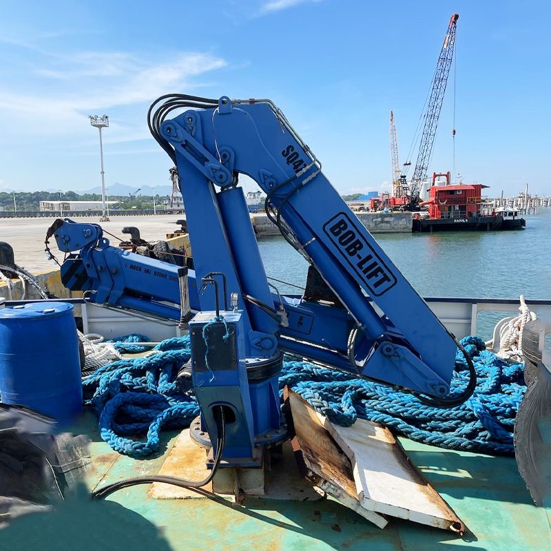 4 Ton Knuckle Boom Marine Crane
