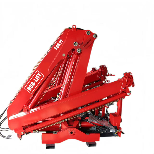 3.2 Ton Knuckle Boom Truck Mounted Crane