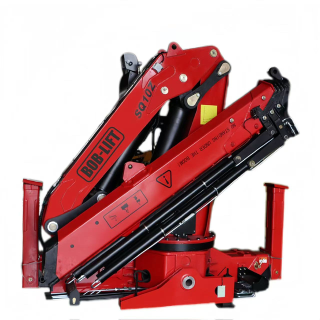 10 Ton Knuckle Boom Truck Mounted Crane