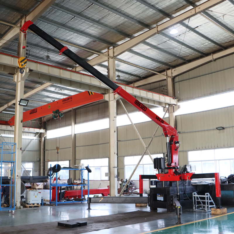 3.2 Ton Telescopic Boom Truck Mounted Crane