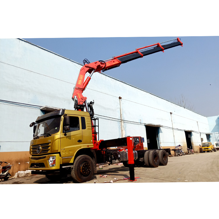 12 Ton Knuckle Boom Truck Mounted Crane