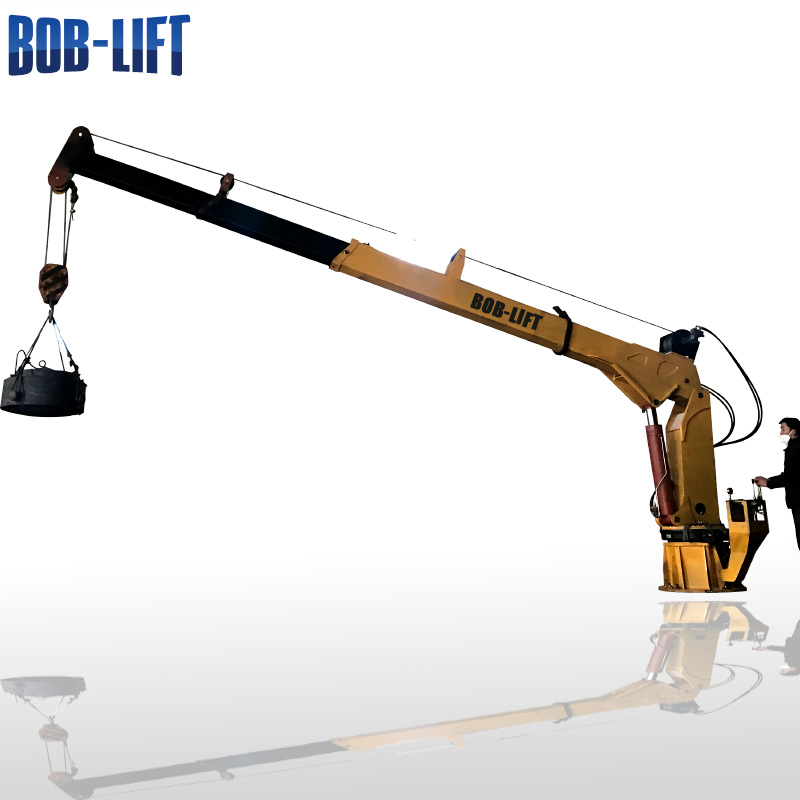 8 Ton Telescopic Boom Marine Crane