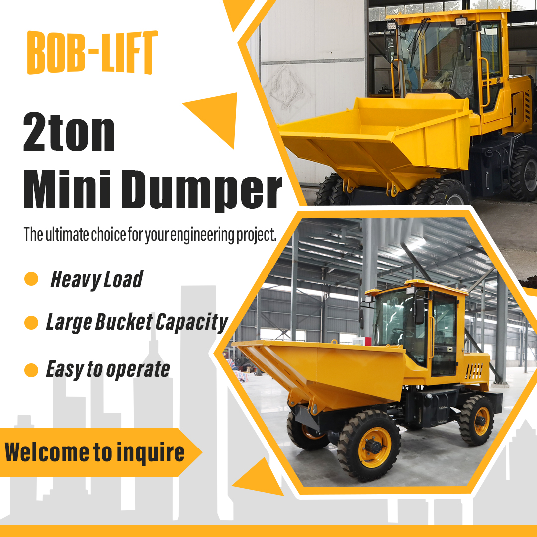 BOB-LIFT 2-Ton Dump Truck: Your Reliable Transport Solution for Heavy-Duty Projects