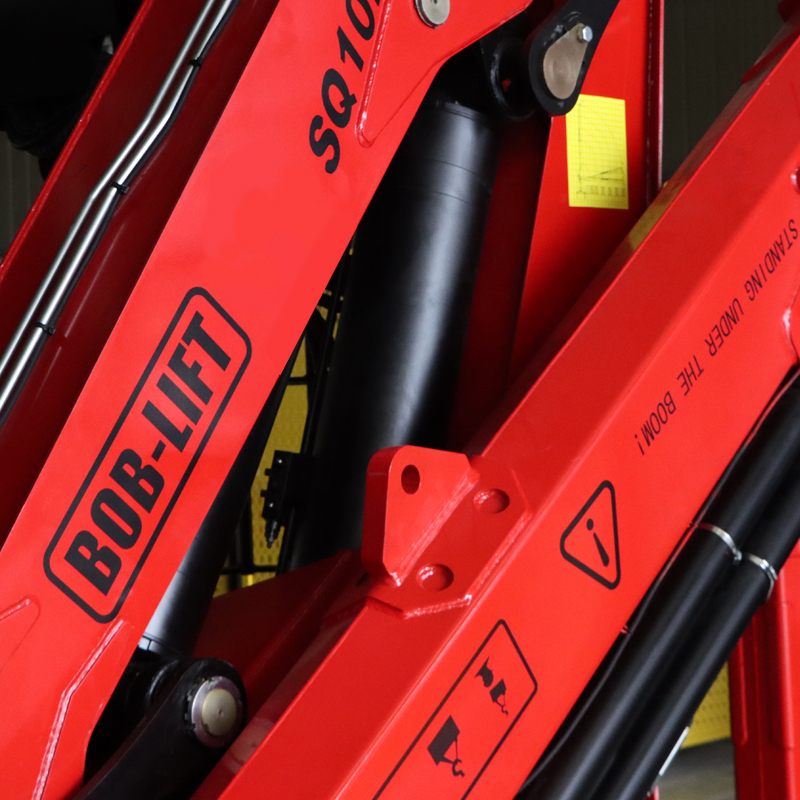 10 Ton Knuckle Boom Truck Mounted Crane