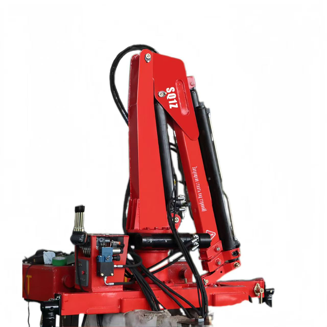 1 Ton Knuckle Boom Truck Mounted Crane