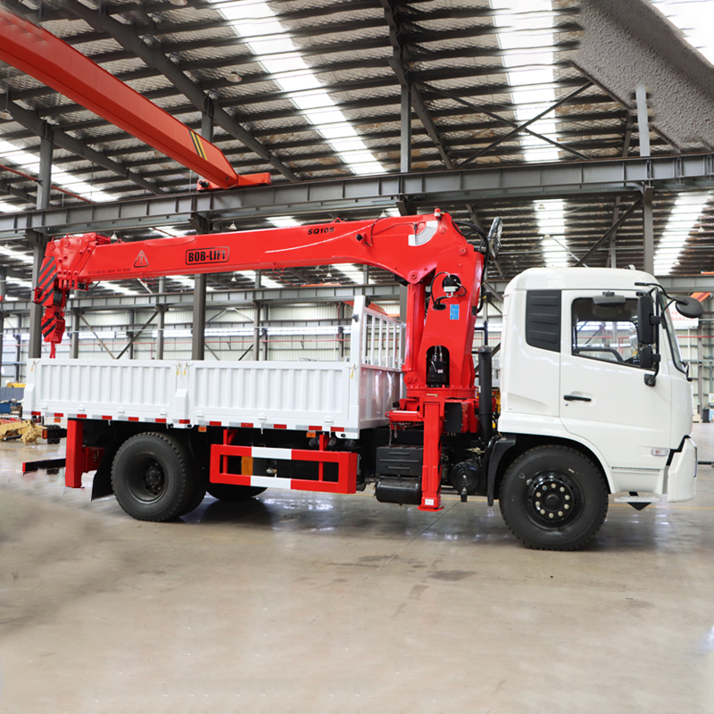 10 Ton Telescopic Boom Truck Mounted Crane